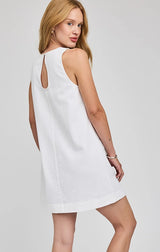 CASEY SHIFT DRESS IN WHITE