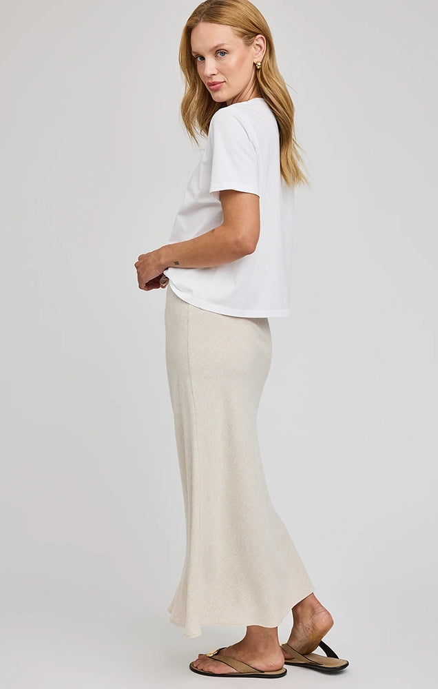 Cassia Linen Skirt