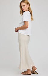 Cassia Linen Skirt