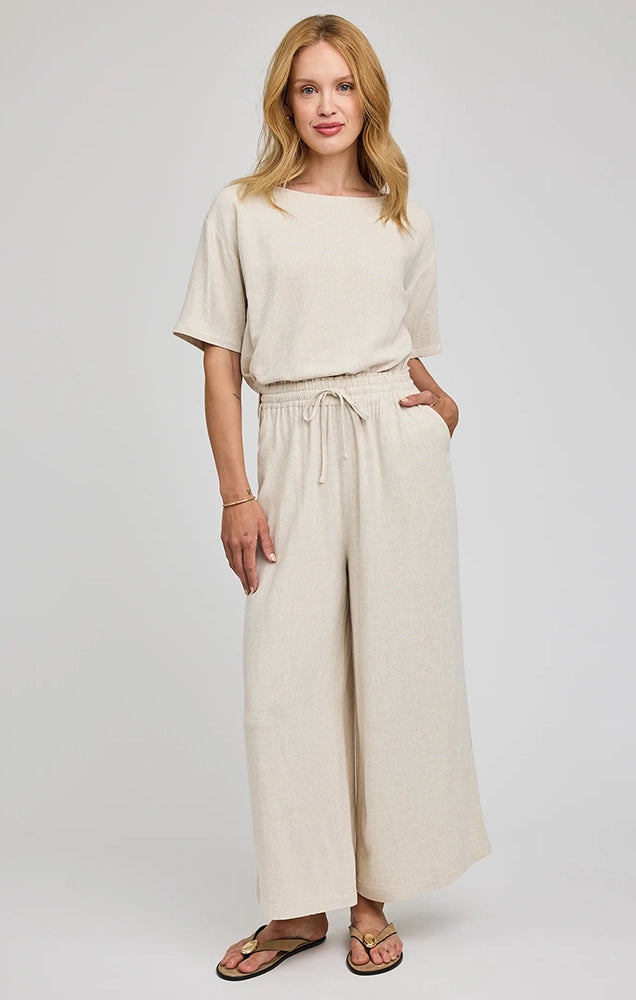 Gemini Linen Top