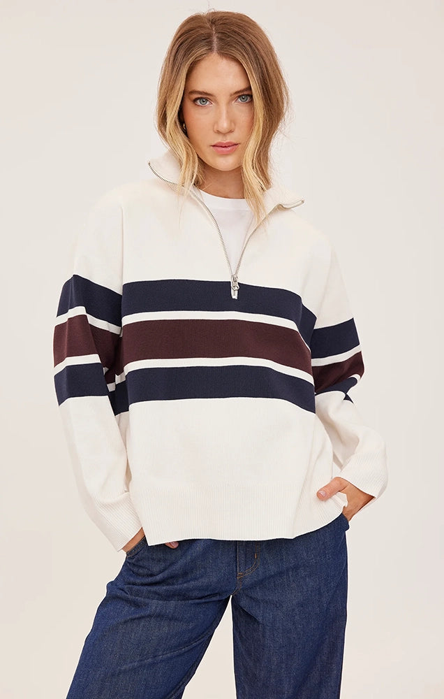Idris Striped Sweater