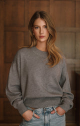 ALFIE CREW NECK SWEATER