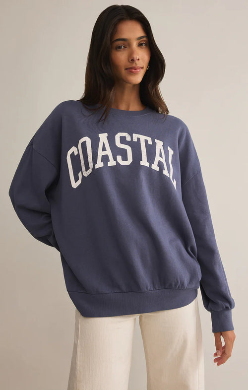 Z SUPPLY COASTAL SUNDAY SWEATSHIRT