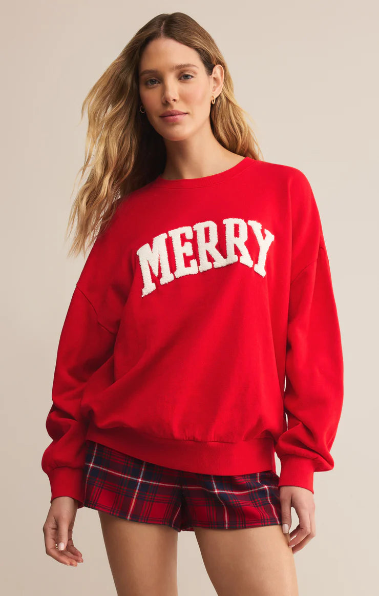 VERY MERRY SUNDAY SWEATSHIRT