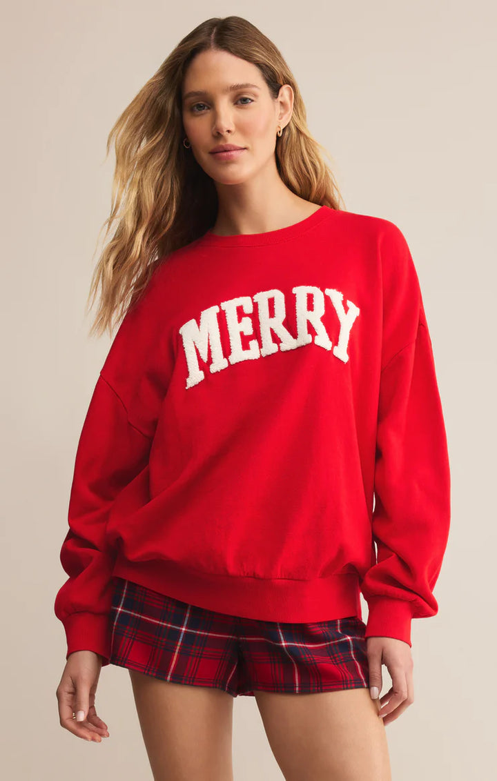 VERY MERRY SUNDAY SWEATSHIRT