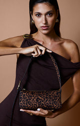 HAILEY SHOULDER BAG IN LEOPARD