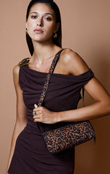 HAILEY SHOULDER BAG IN LEOPARD