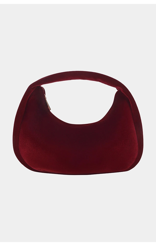 MAISIE VELVET HANDLE BAG