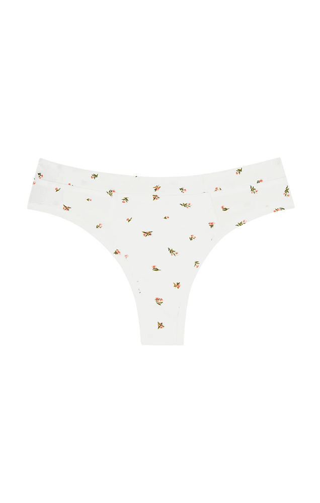 Mineral Undies - Thong in Morning Rose