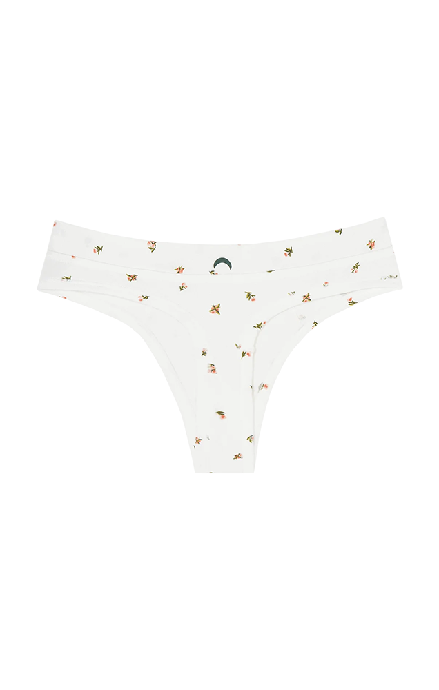 Mineral Undies - Thong in Morning Rose