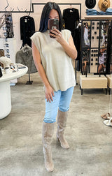 MCKENNA SLEEVELESS KNIT TOP