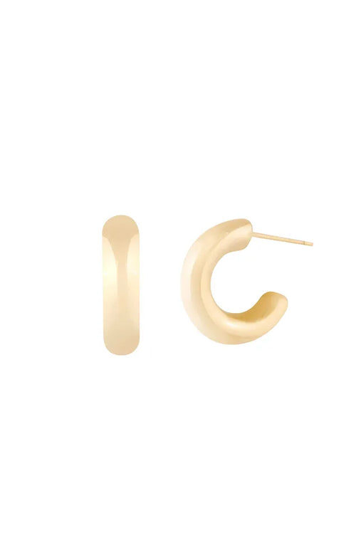 TWENTY COMPASS ICONIC EARRINGS IN GOLD
