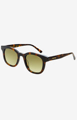 FREYRS JASPER SUNGLASSES IN TORTOISE/GREEN