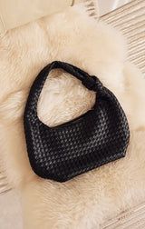 KENYA SHOULDER BAG IN BLACK