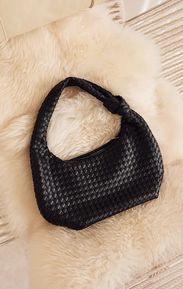 KENYA SHOULDER BAG IN BLACK