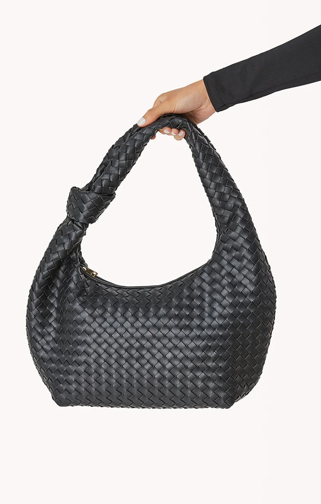 KENYA SHOULDER BAG IN BLACK