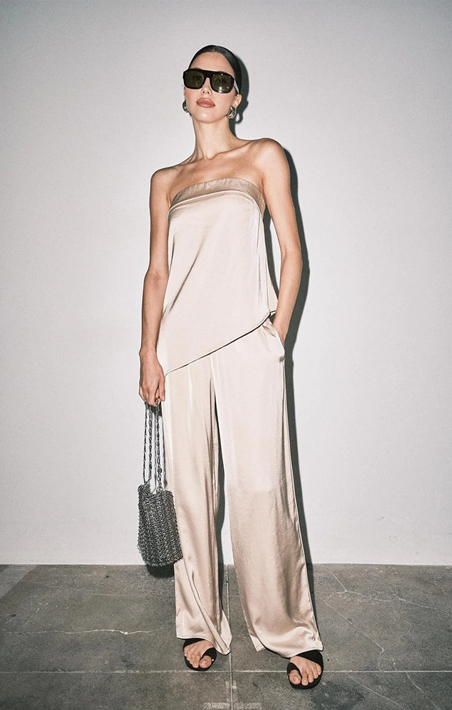 Frankie Satin Pant Set