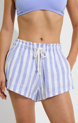 GETAWAY SHORT IN BEACH STRIPE