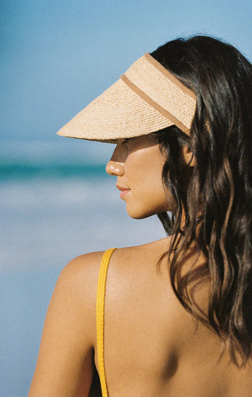 LACK OF COLOR LINEN VISOR