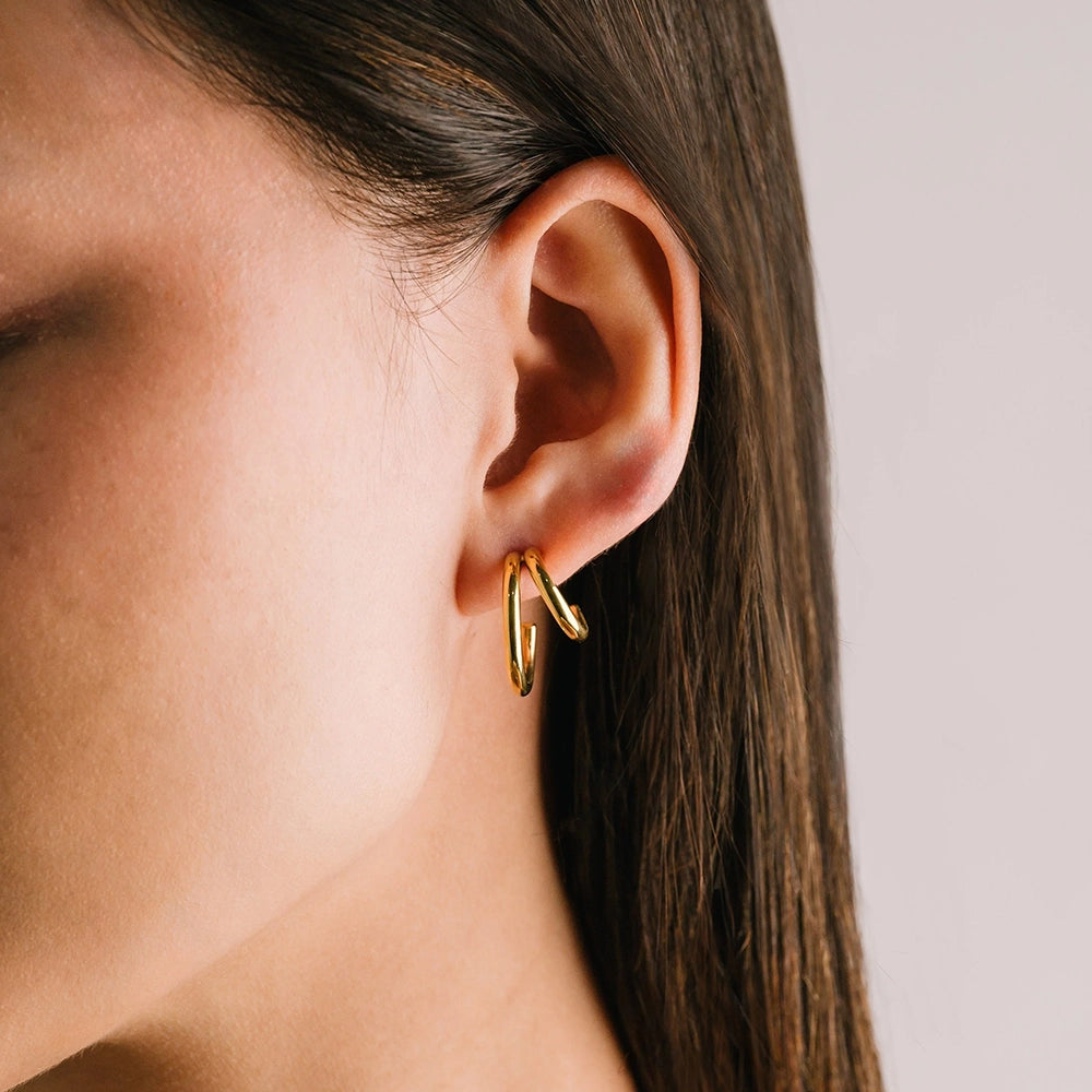 MILA HOOP EARRINGS