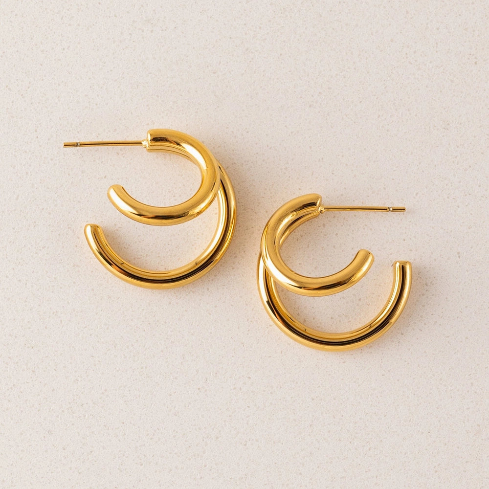 MILA HOOP EARRINGS