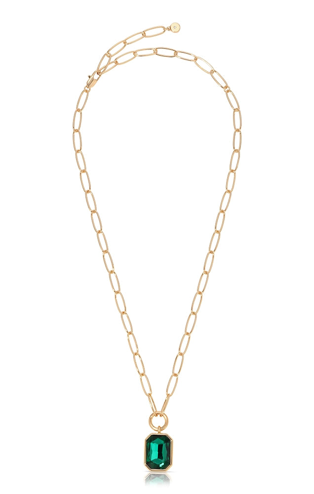 Deco Pendant Necklace