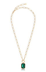 Deco Pendant Necklace