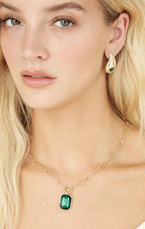 Deco Pendant Necklace