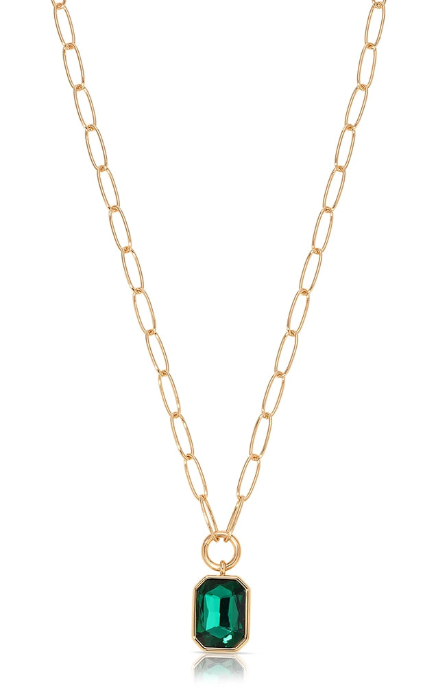 Deco Pendant Necklace