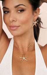Starfish Luxe Pendant Necklace
