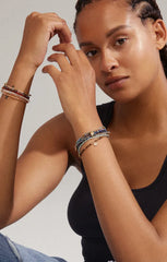 PILGRIM INDIE BRACELET IN DARK GRAY