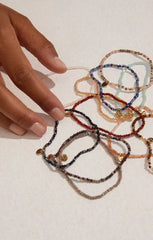 PILGRIM INDIE BRACELET IN DARK GRAY