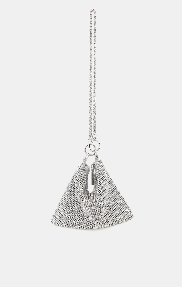 PIPER HANDLE BAG IN SILVER