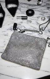 PIPER HANDLE BAG IN SILVER