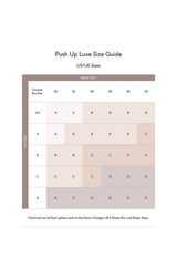 PUSH UP | PADDED ADHESIVE FABRIC BRA