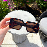 CAMILLA SUNGLASSES IN BROWN TORTOISE