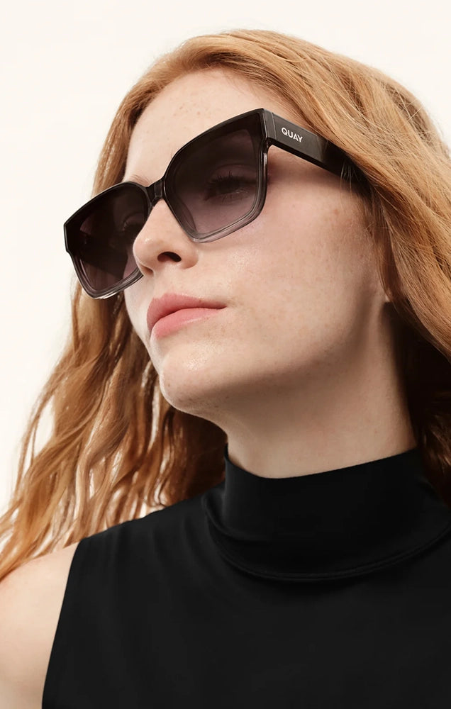 Drive In Sunglasses in Grey Ombre/Smoke