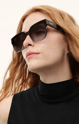 Drive In Sunglasses in Grey Ombre/Smoke