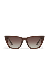 Call the Shots Sunglasses in Dark Brown/Brown