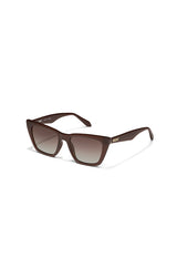 Call the Shots Sunglasses in Dark Brown/Brown