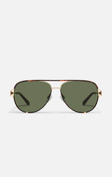 HIGH KEY TWIST IN DARK TORT/GREEN
