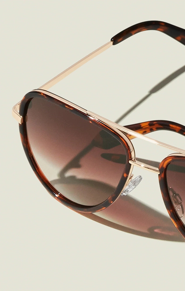 ALL IN IN TORTOISE/BROWN FADE