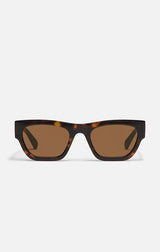 Nice Try Sunglasses in Dark Tort/Brown