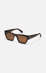 Nice Try Sunglasses in Dark Tort/Brown