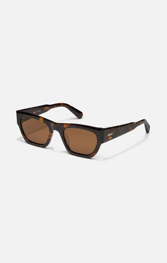 Nice Try Sunglasses in Dark Tort/Brown