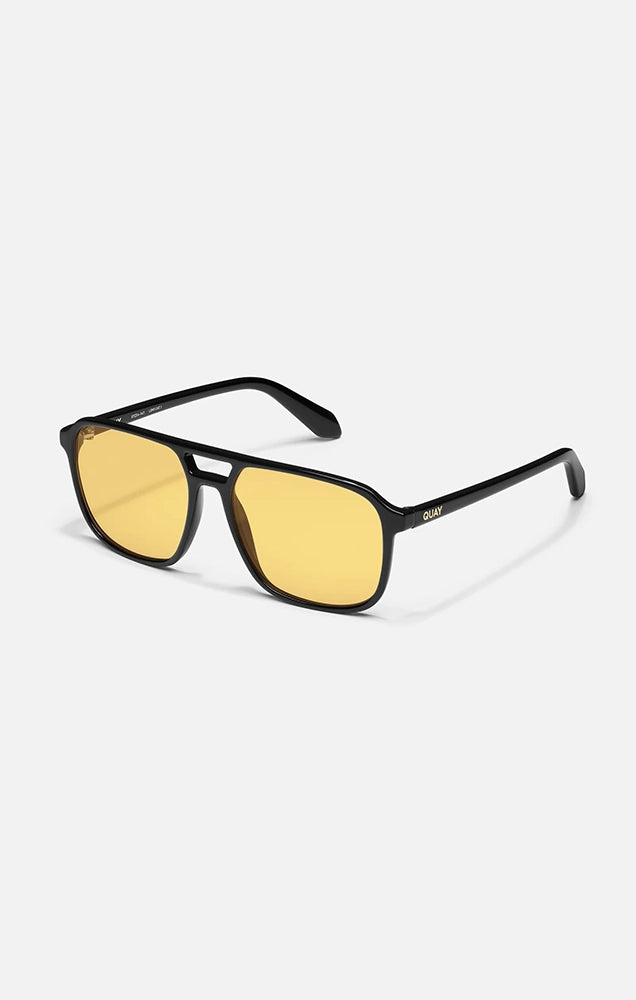 On the Fly Sunglasses in Black/Daisy