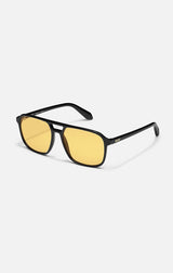 On the Fly Sunglasses in Black/Daisy