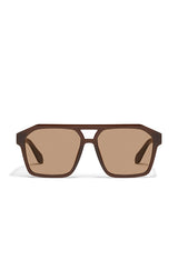 Soundcheck Sunglasses in Dark Brown/Tan