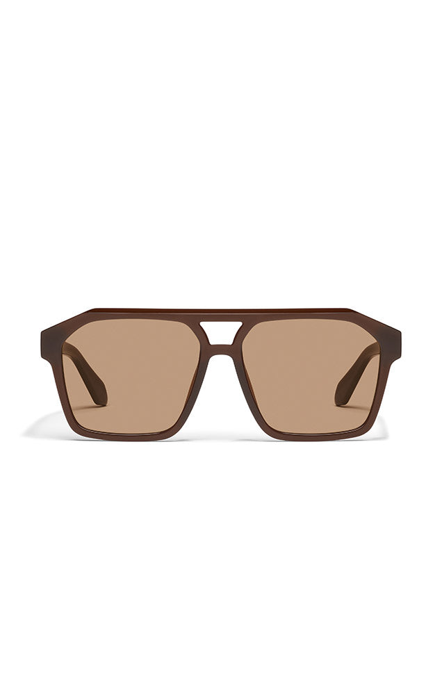 Soundcheck Sunglasses in Dark Brown/Tan