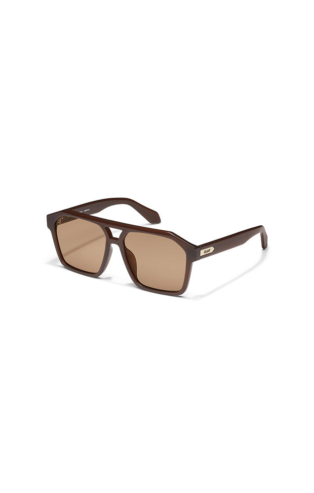 Soundcheck Sunglasses in Dark Brown/Tan